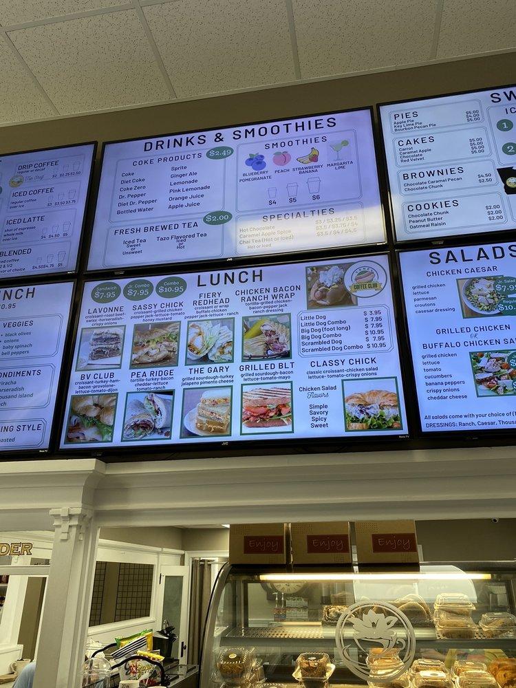 Menu at Coffee Club Southern Kitchen, Buena Vista, 108 4th Ave