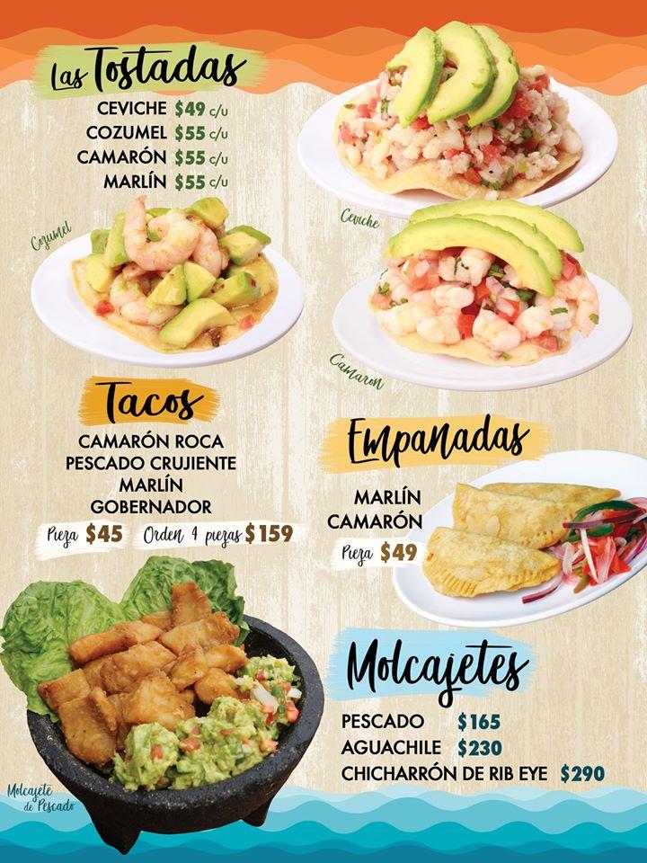 Menu at La Jaiba restaurant, Ciudad Apodaca, PARQUE 1581 Industrial Huinala  66645