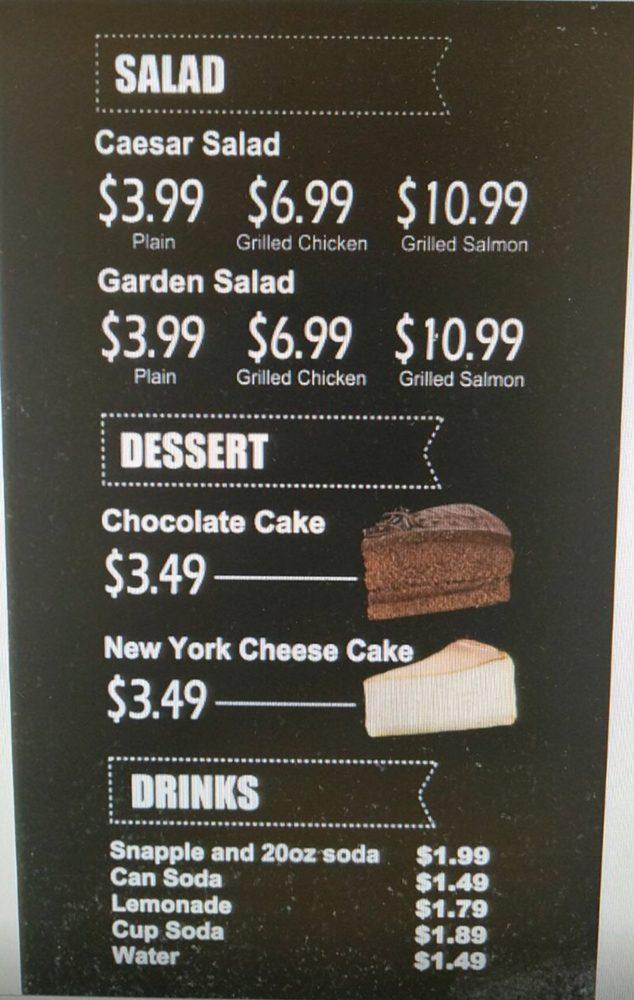 Menu at Famous Rotisserie & Grill restaurant, Valley Stream
