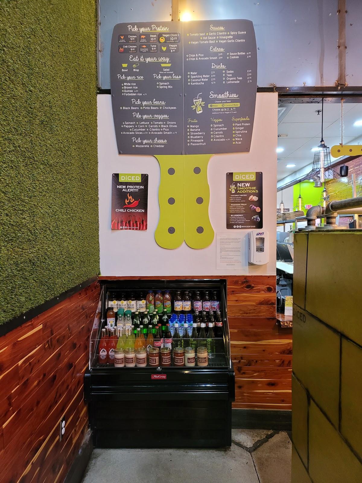 Menu at Diced Pembroke Pines restaurant, Pembroke Pines