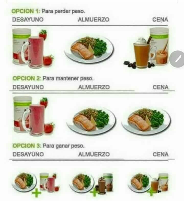 Menu at Nutrition Club Herbalife, Albuquerque