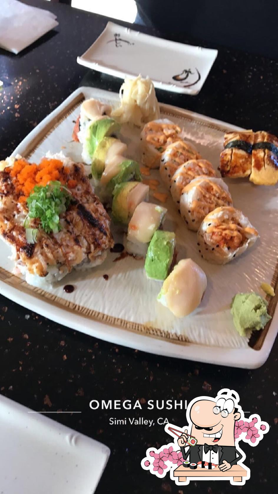 Omega Sushi in Simi Valley Restaurant menu and reviews