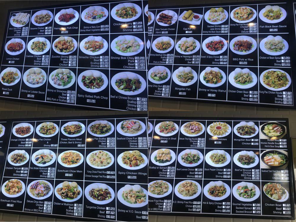 Menu at Express Chinese Food restaurant, El Segundo