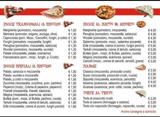 Menu di Risto Grifo 