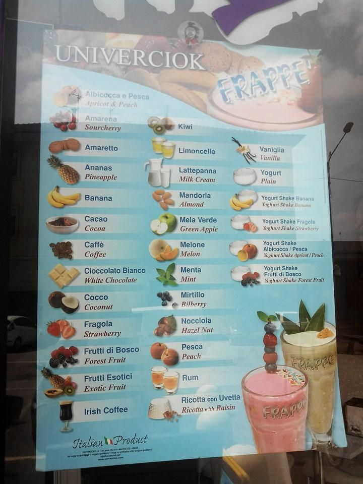 Menu di Dream Cafe 