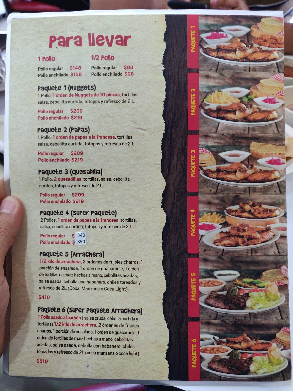 Carta del restaurante Pollo Feliz Las Américas, Merida, Fraccionamiento Las Américas Carta del restaurante Pollo Feliz Las Américas, Merida, Fraccionamiento Las Américas