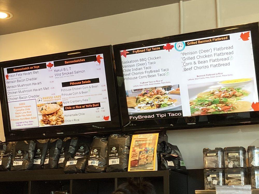 Menu at Kekuli Café Coffee West Kelowna, West Kelowna