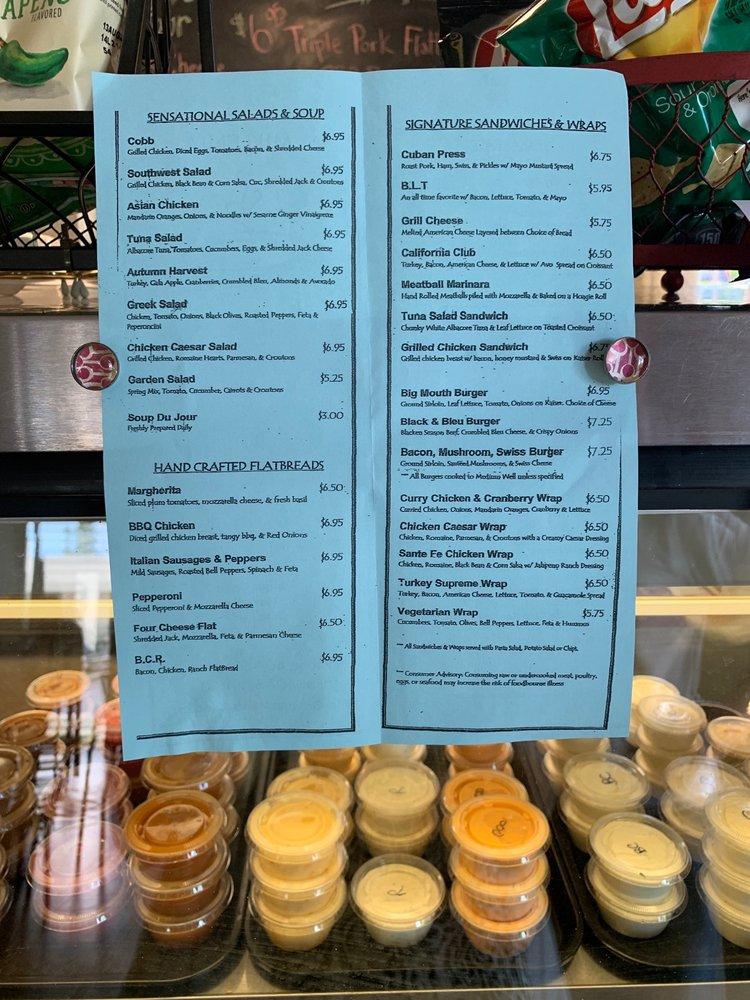 Menu at Millenia Cafe & Catering, Orlando, Vineland Rd # F18