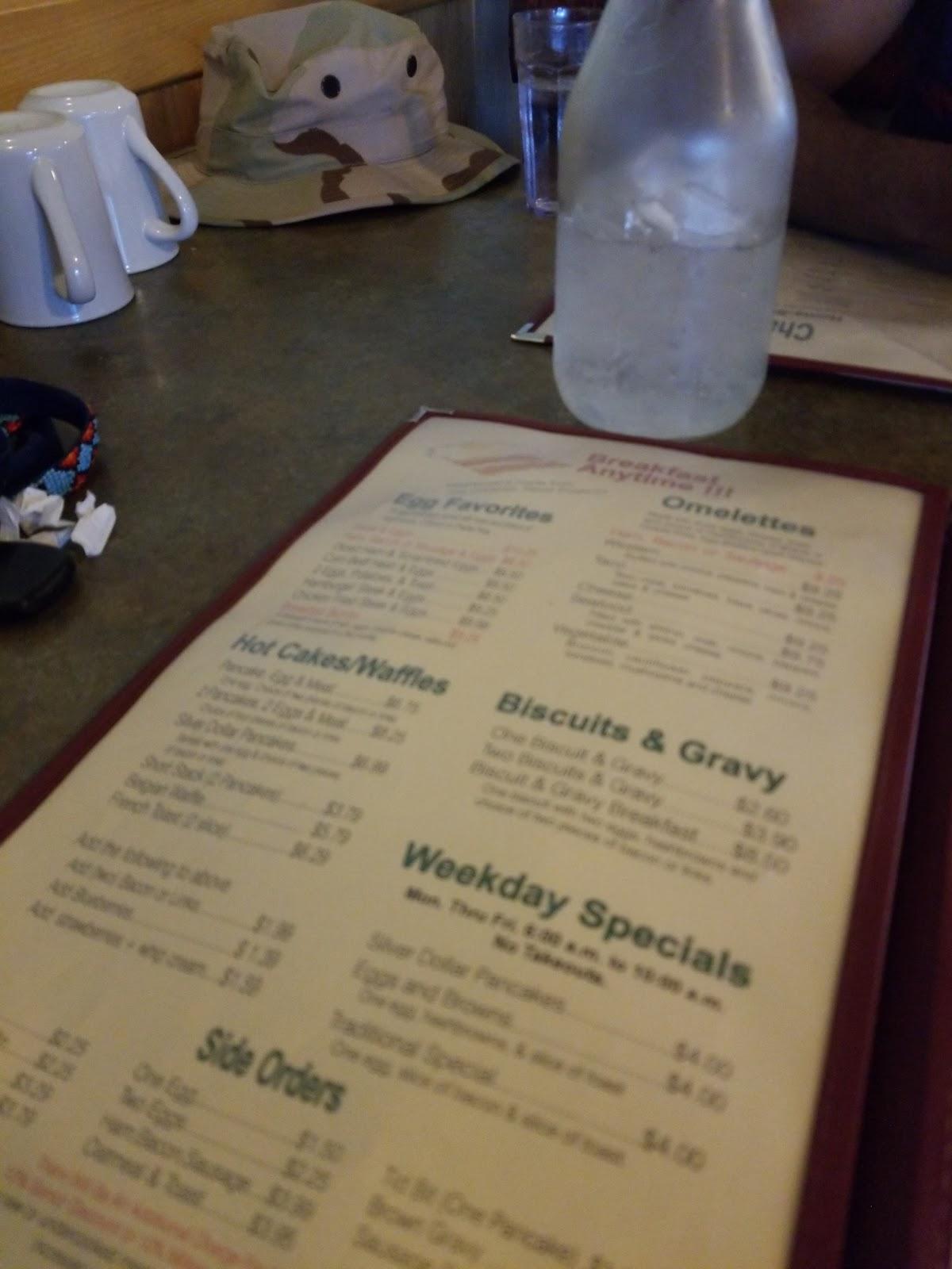 Menu at Good Time Charlie's Restaurant, Great Falls