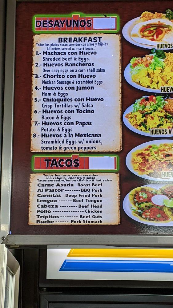 Menu at El Picoso Restaurant, Azusa, 303 S Azusa Ave
