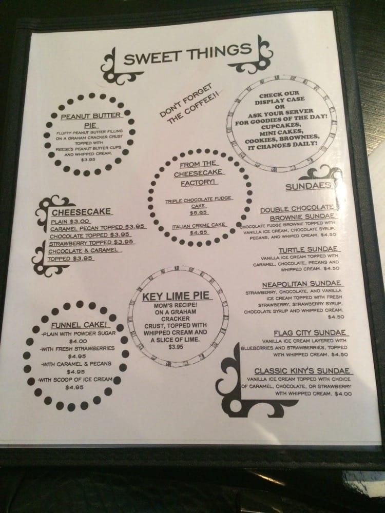 Menu at Crazy Wings and More restaurant, Edna