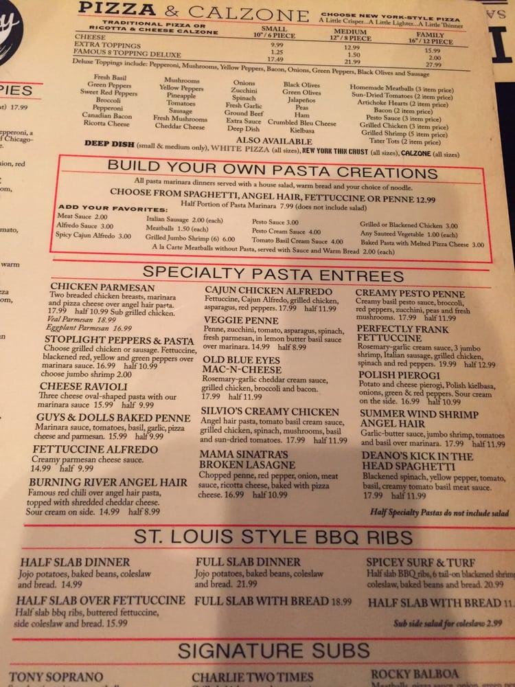 Menu at Danny Boys pub & bar, Sandusky