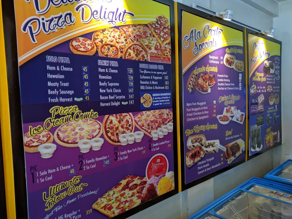 Menu at IceCreamHouse sa Visayas Avenue restaurant, Quezon City