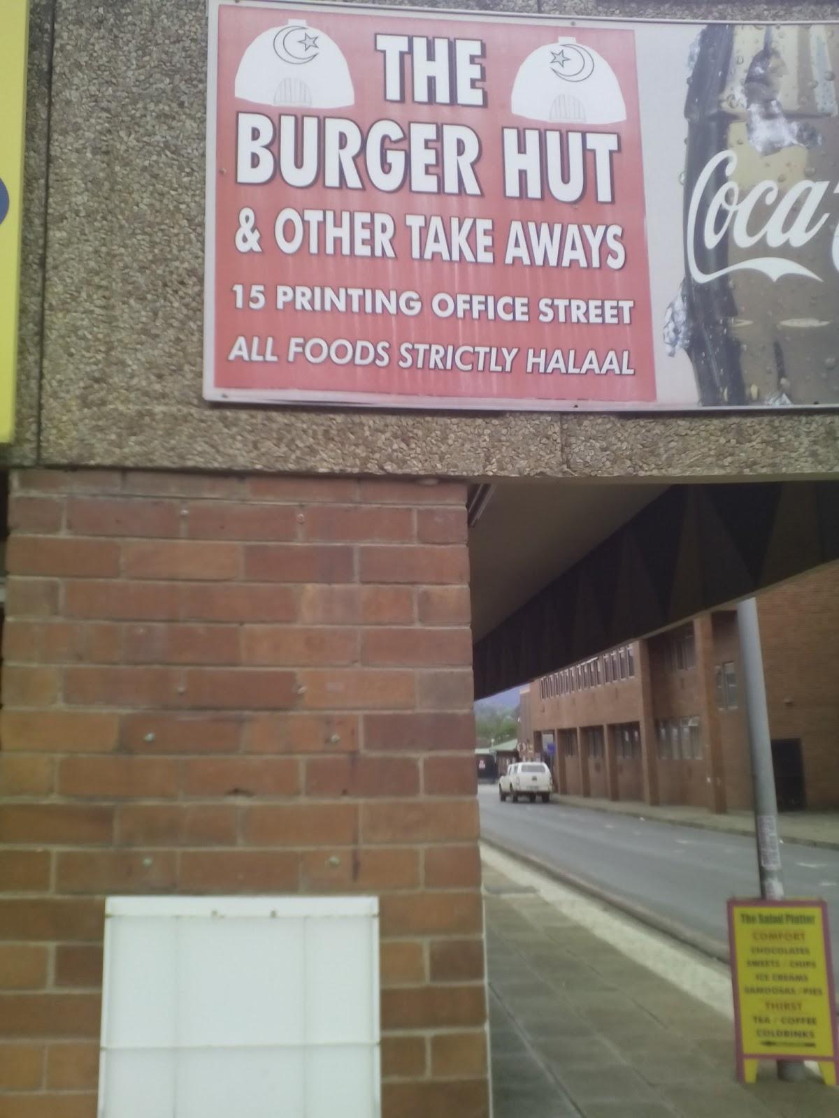 THE BURGER HUT & OTHER TAKE AWAYS restaurant, Pietermaritzburg