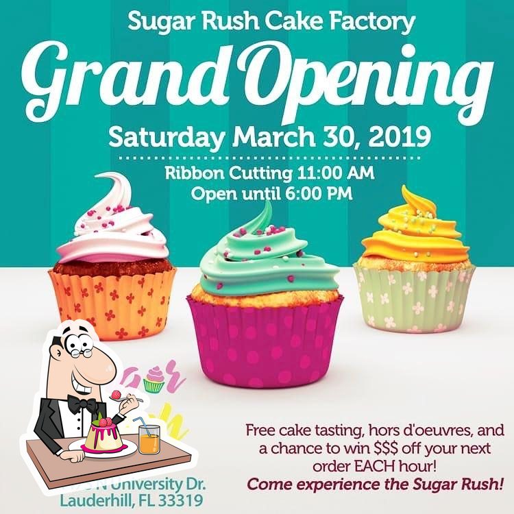 Sugar Rush Cake Factory In Lauderhill Restaurant Reviews
