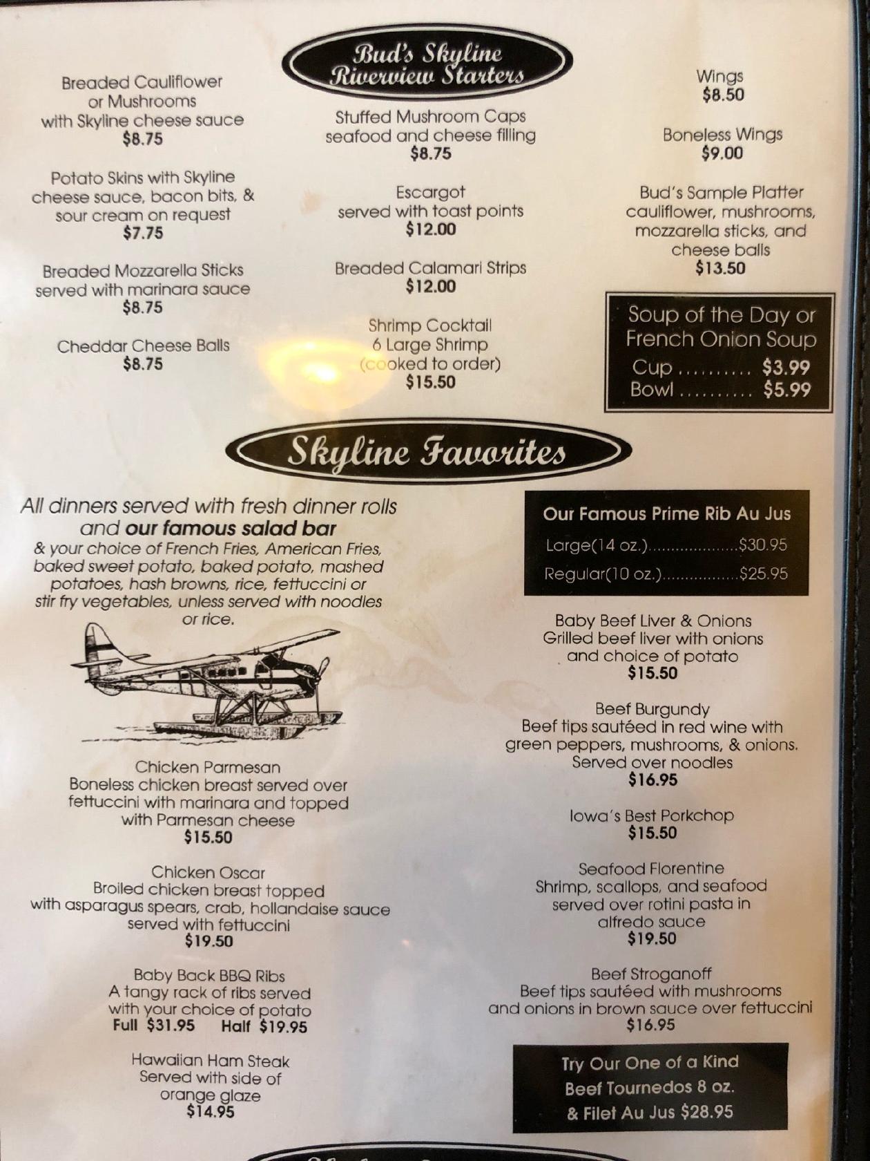 Menu at Bare Bones BBQ Davenport