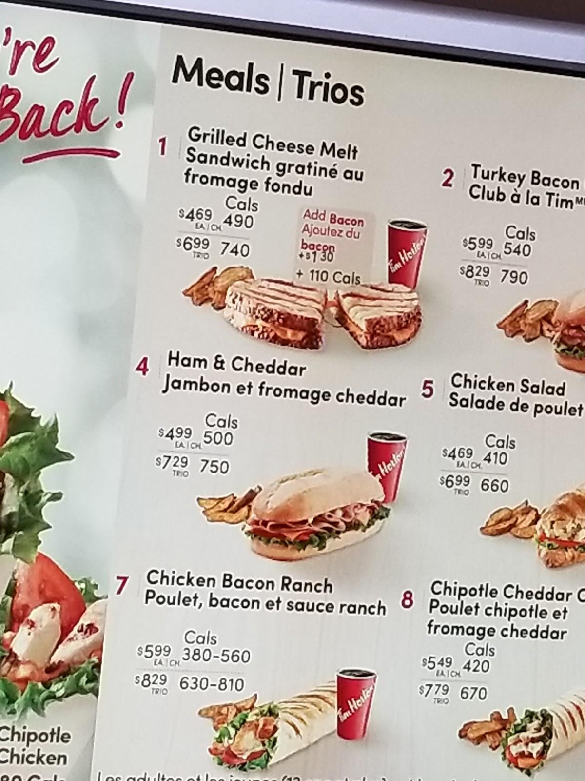 TIM HORTONS, Montreal - 8481 Boul Newman, LaSalle - Menu & Prices -  Tripadvisor