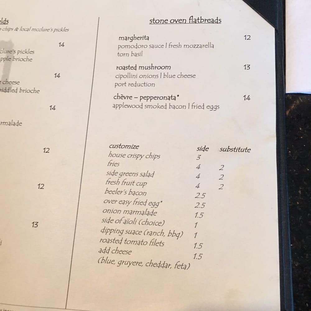 Menu at Motor City Kitchen pub & bar, Detroit