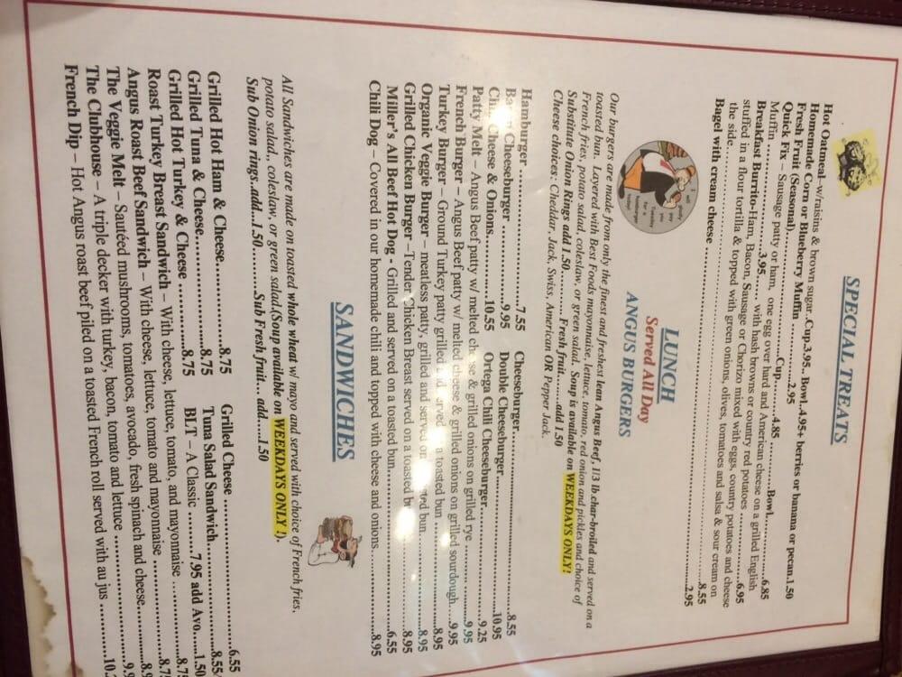 Menu At Marvin S Breakfast Club Novato   R6ca Menu Marvins Restaurant 