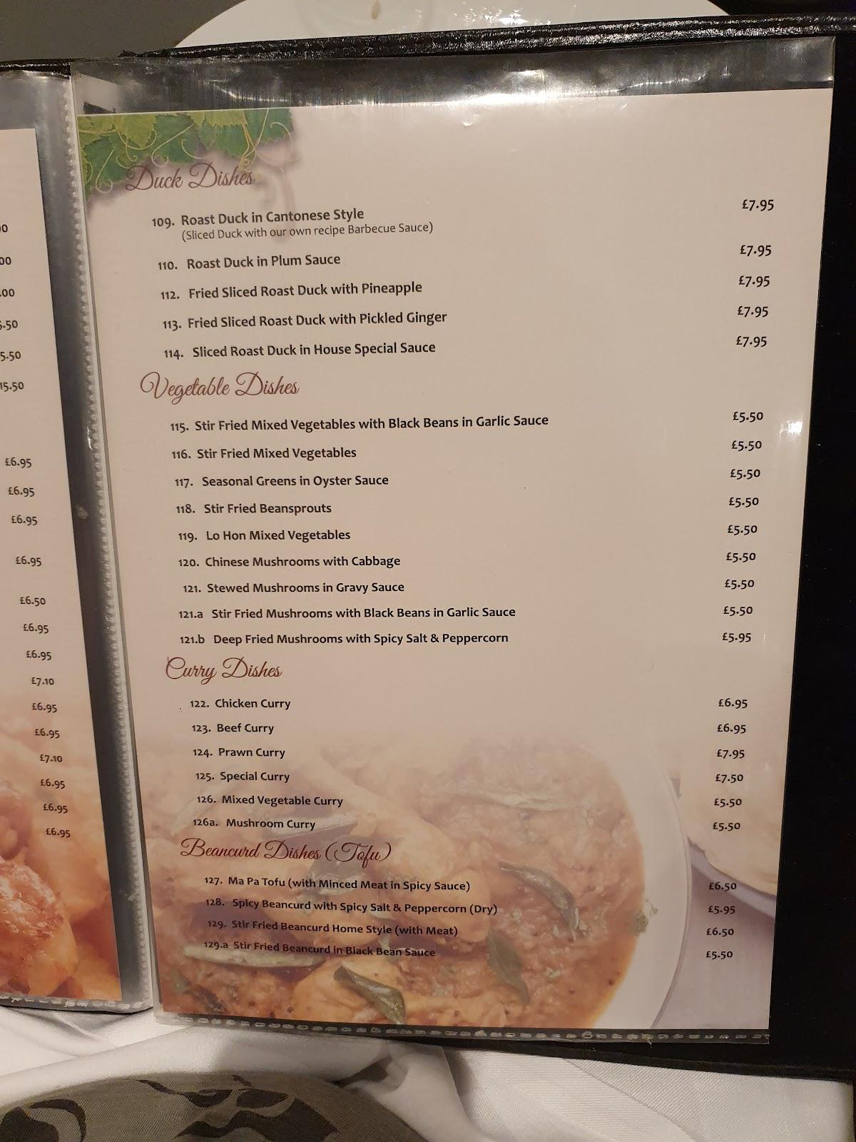 Menu At Peking Garden - Dartford Restaurant, London, 5-6