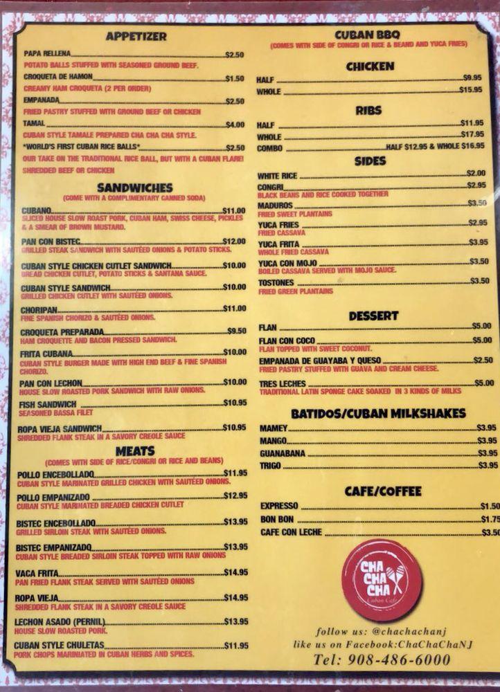 Cha Cha Cha Cuban Cafe