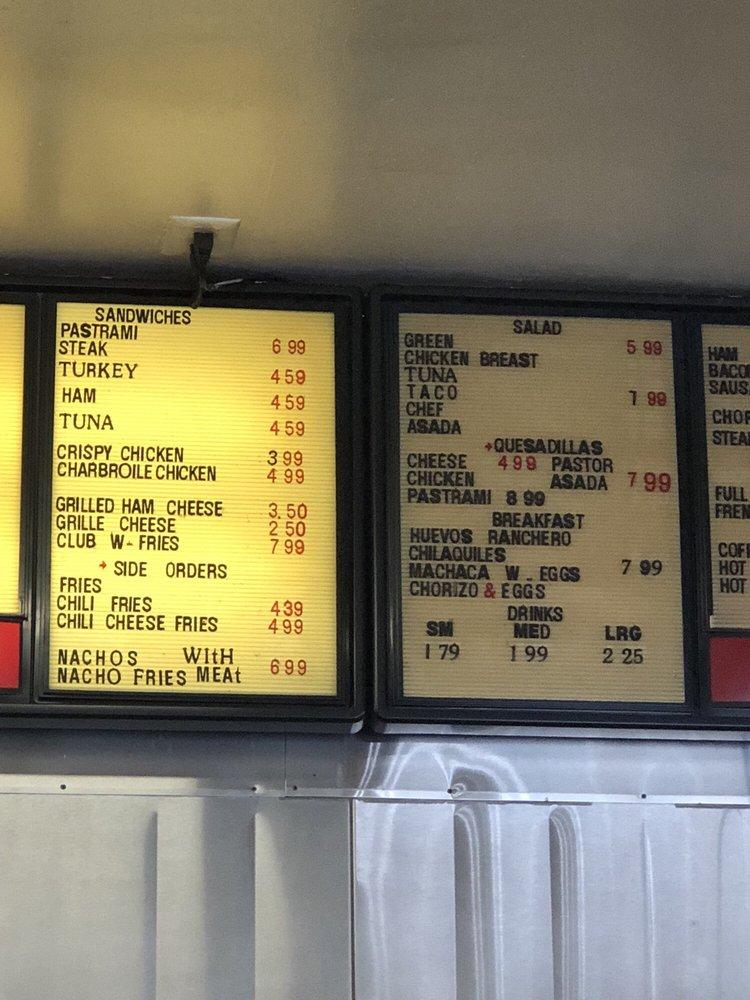 Menu at Brothers Burgers restaurant, El Monte