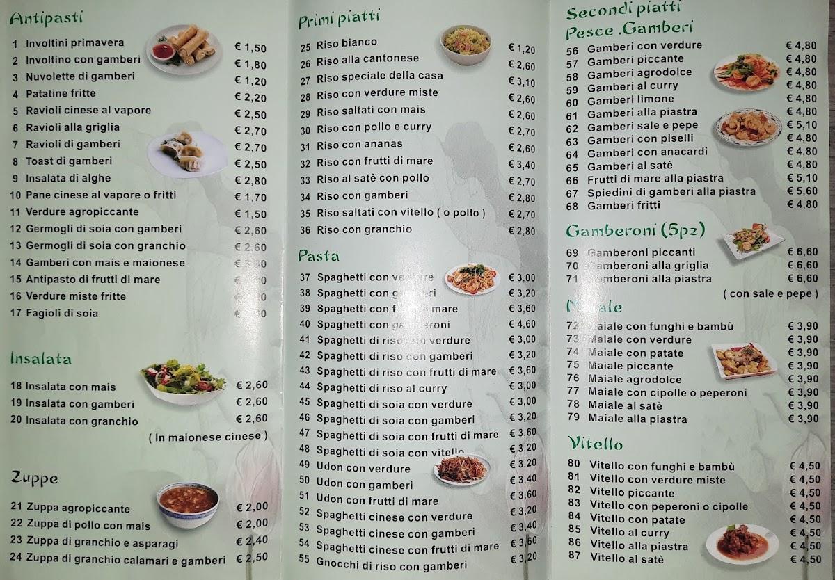 Menu da NUOVA CINA ristorante, Fiorano