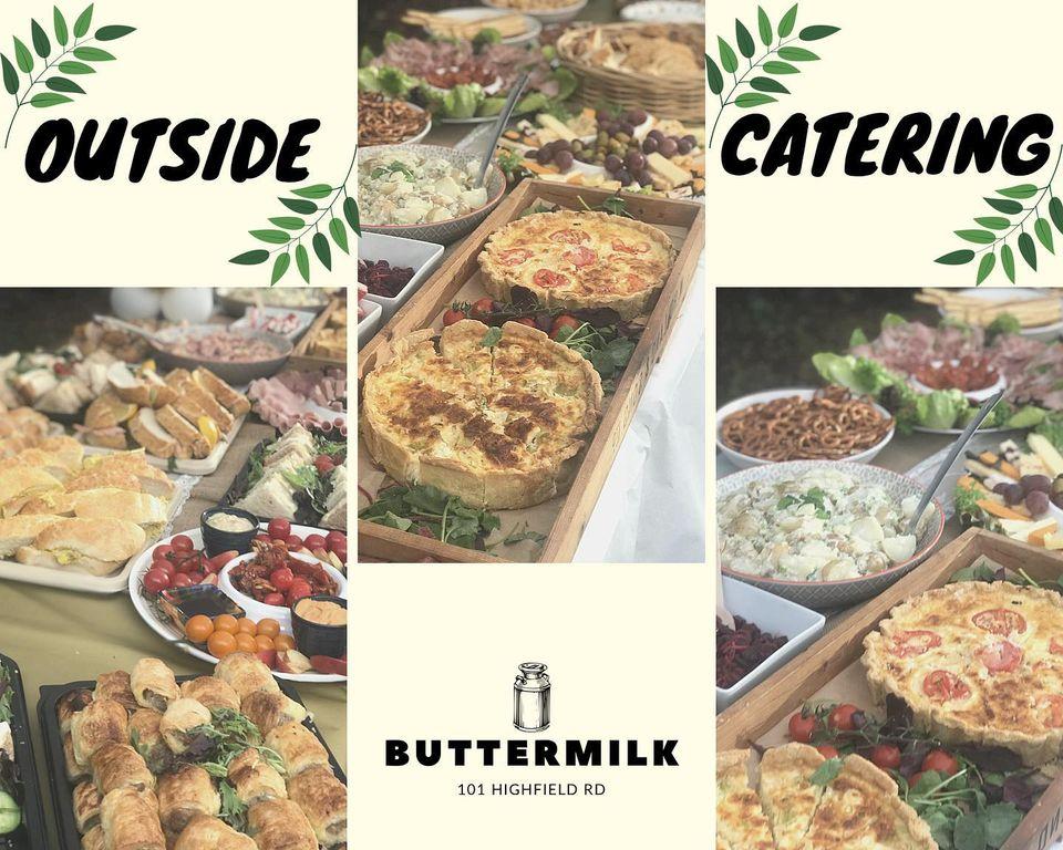 Menu at Buttermilk cafe, Blackpool