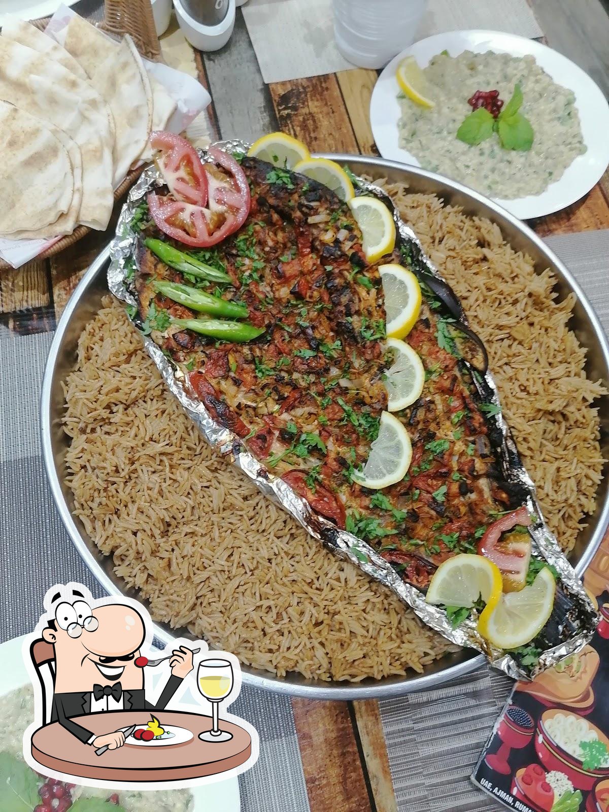 1 kilo mix grill served with hommos , veg and fries - Picture of Shams Al  Sham Restaurant, Ajman - Tripadvisor