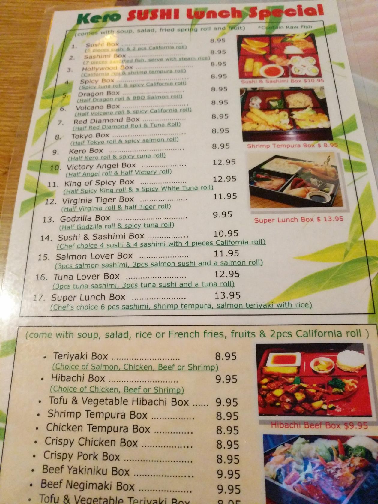 Kero Sushi And Japanese Restaurant