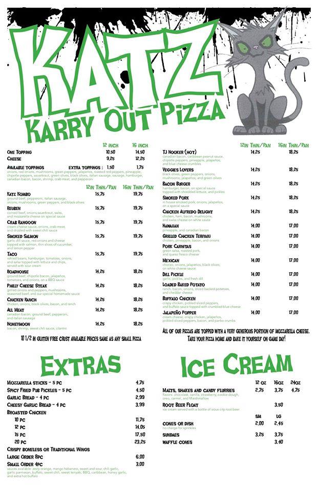 Menu at Dairy Barn, Alma