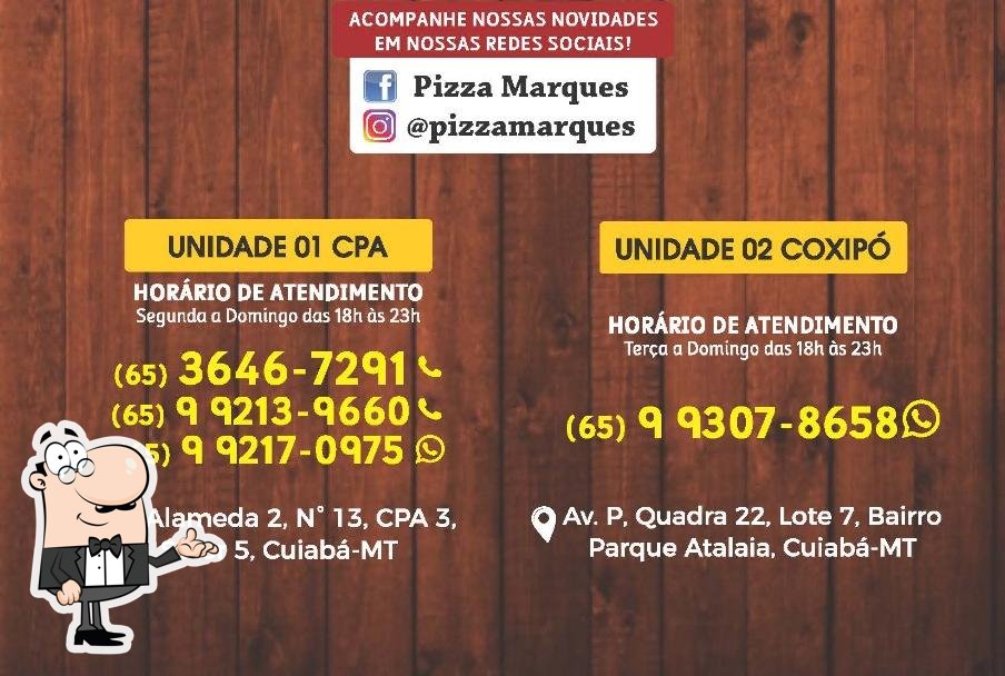 Você sabia que a Pizza Marques também tem loja física?!. 📍Ficamos  localizados na Av. Alameda 2 - CPA 3 - Setor 5 (em frente ao Mercado  Iguaçu) Para, By Pizza Marques