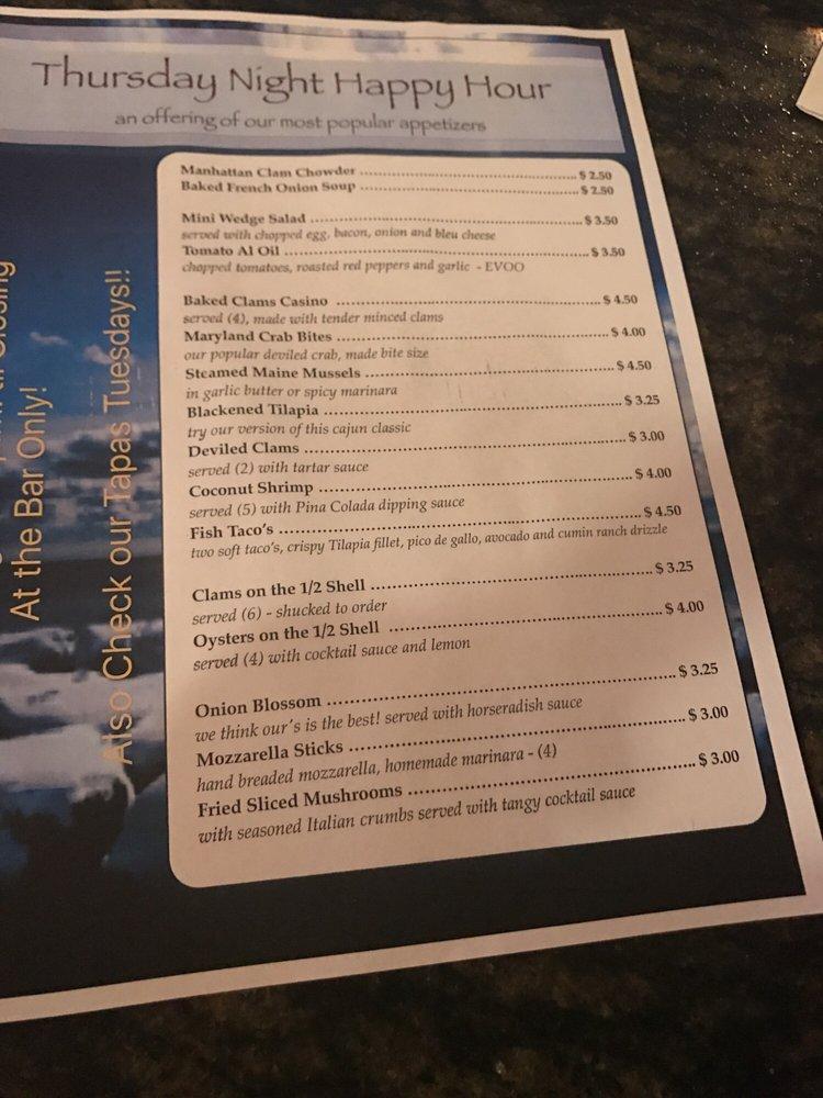 Menu at Crabby Jack's pub & bar, Somers Point