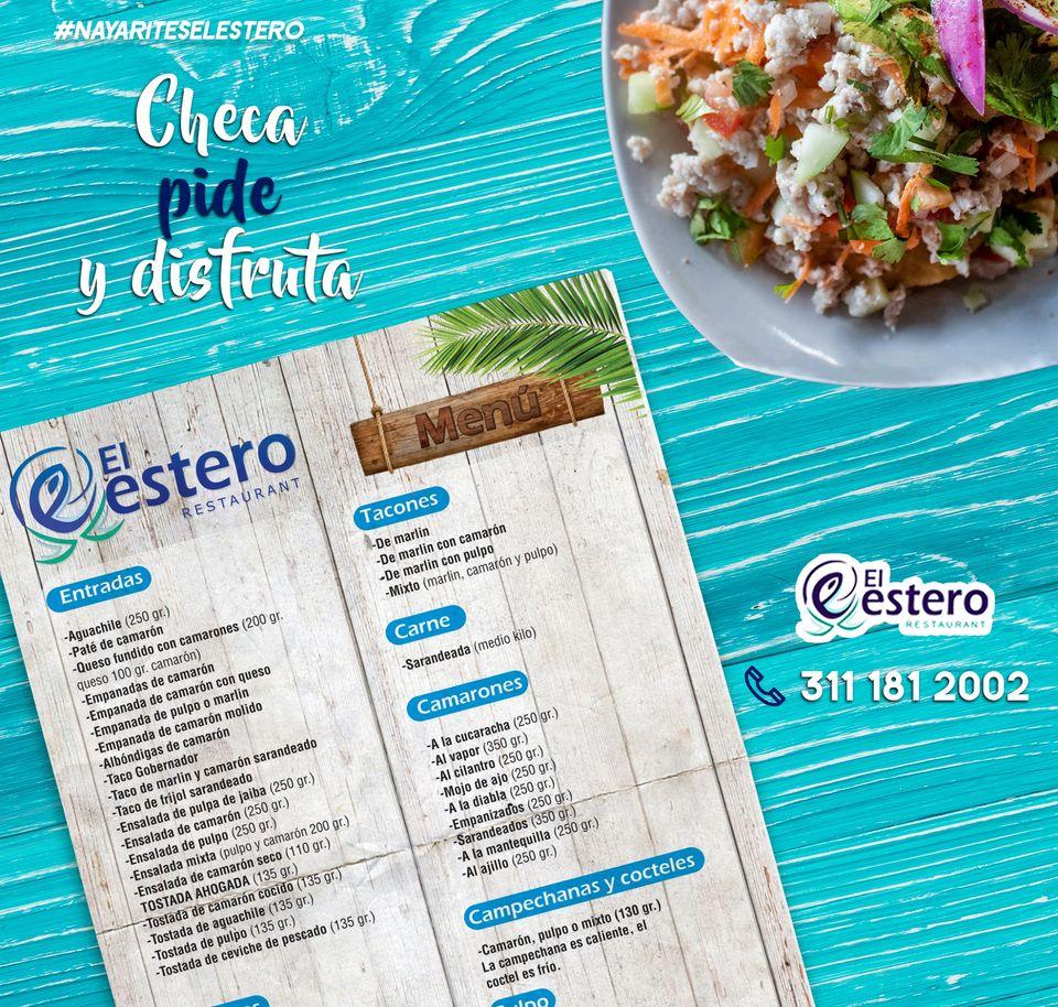 Mariscos El Estero restaurant, Tepic - Restaurant menu and reviews