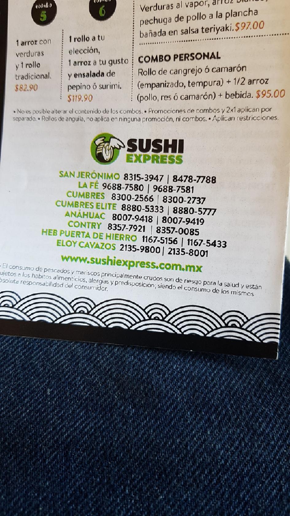 Sushi Express Cumbres Elite restaurant, Monterrey, AVE - Restaurant reviews