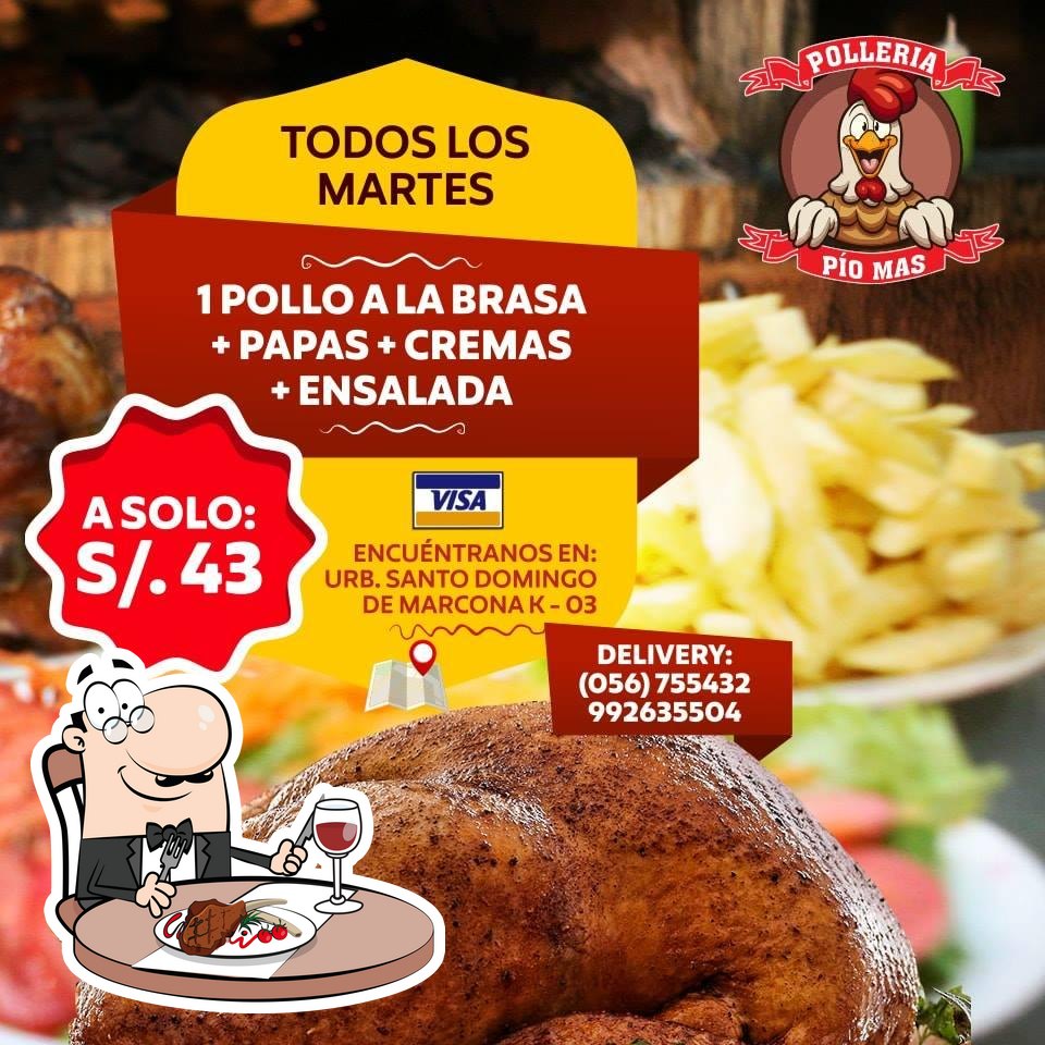 Restaurante Polleria Pio Mas, Ica Opiniones del restaurante