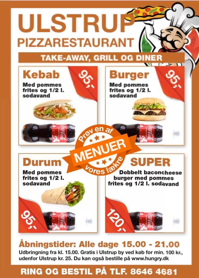 Pizza & Restaurant, Ulstrup - Restaurant menu and reviews