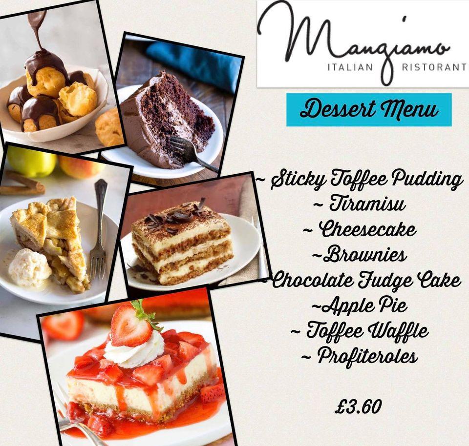 Menu at Mangiamo Tapas Cocktail and Wine Bar, Darwen
