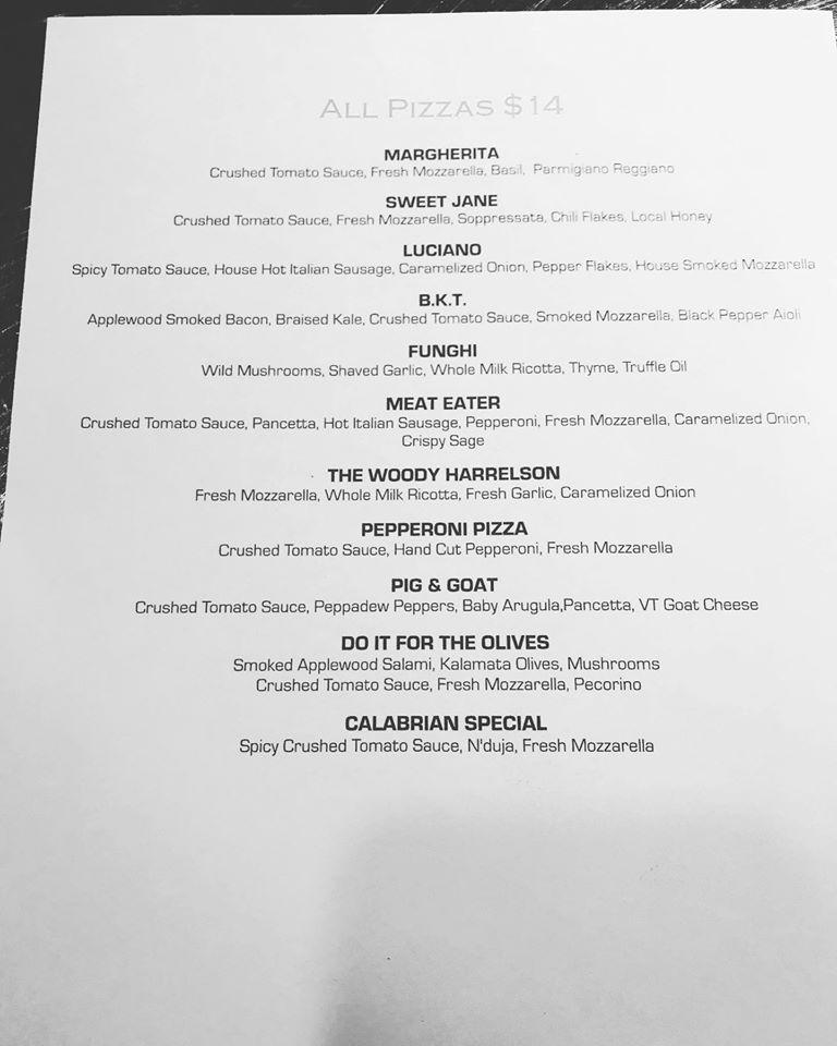 Menu at Hearth Wood Fired Cuisine & Craft Beer pub & bar, Virginia Beach