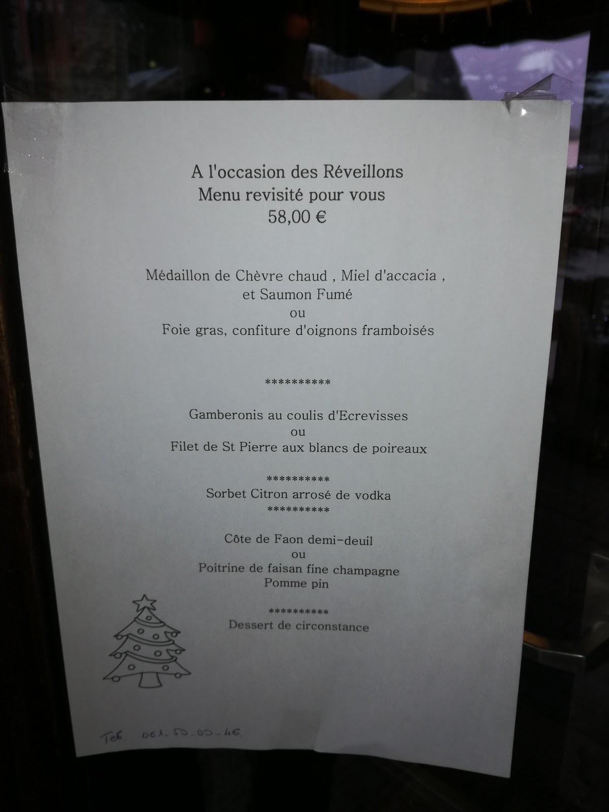 Menu At Le Relais De Vresse Vresse Sur Semois Rue Albert Raty 72