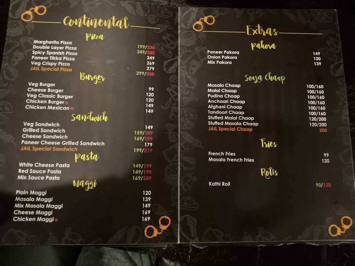 Menu at JAIL RESTAURANT & DINING, Gorakhpur