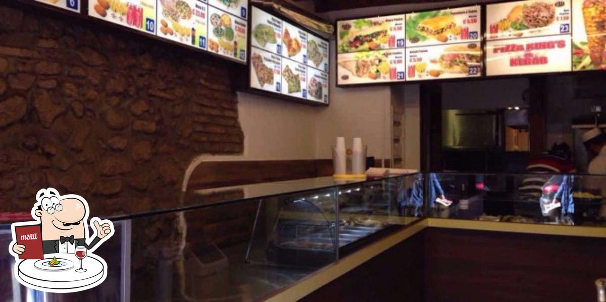 Pizza King's & Kebab, ROM Restaurant Menü