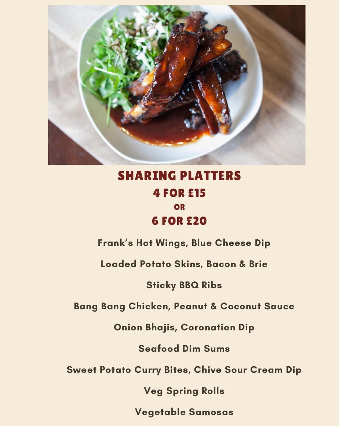 Menu at The White Horse Inn pub & bar, Saintfield