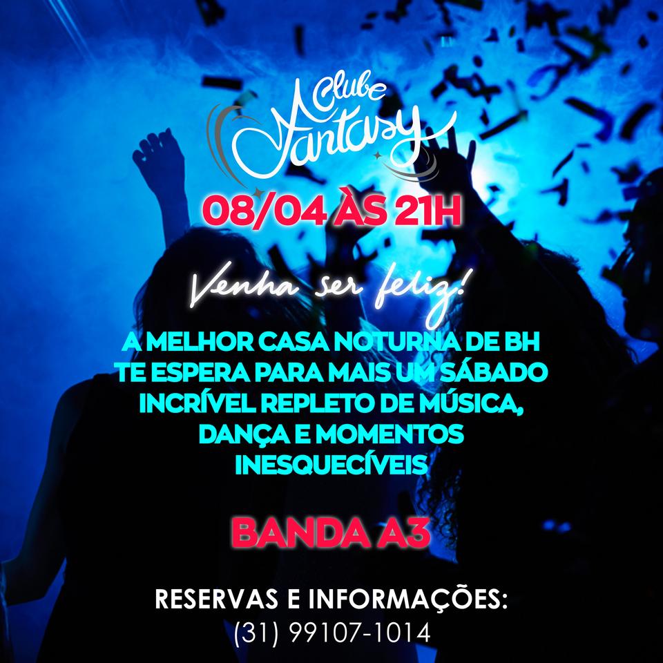 Clube Fantasy, Belo Horizonte — R. Santa Juliana, telefone (31