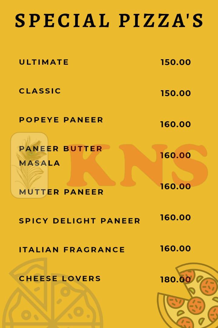 Menu at KNS Pizza, Burger, Sandwich | Alandi, Pune, Pimpri-Chinchwad