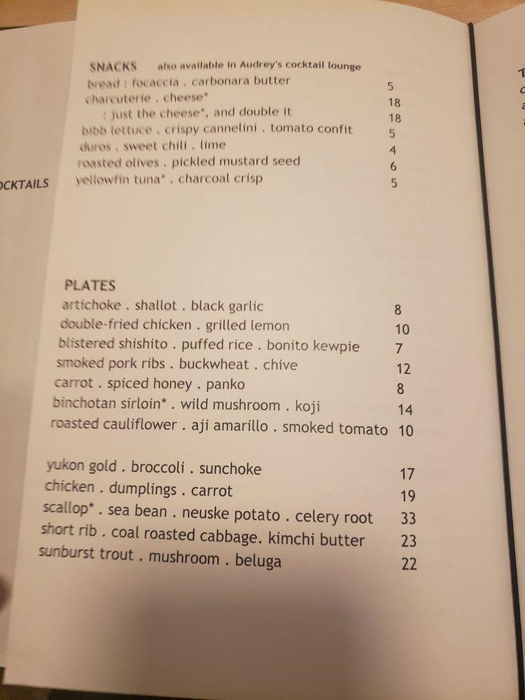 Menu at MACHETE restaurant, Greensboro, 600 C Battleground Ave