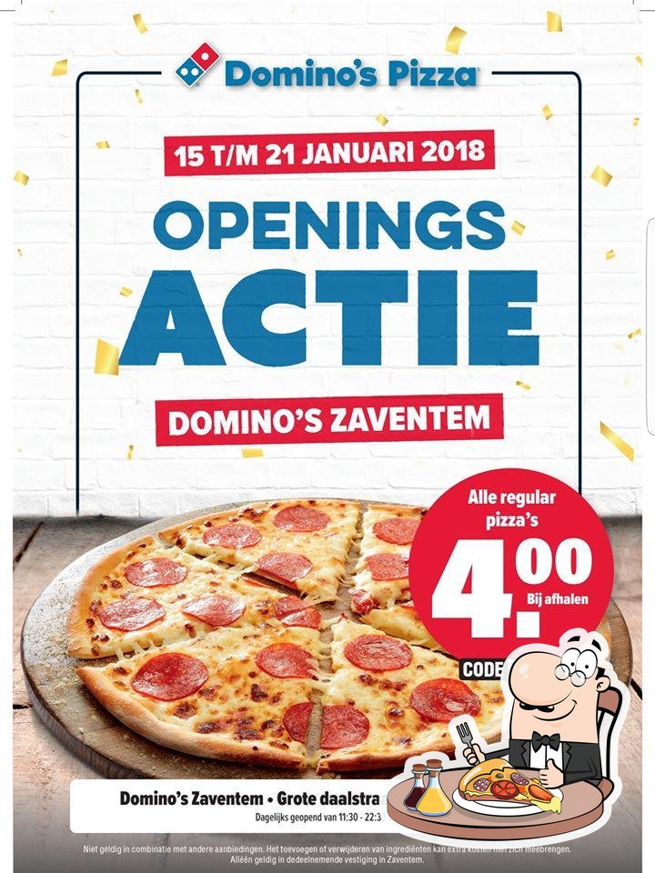 Souvenir Eigenwijs vochtigheid Domino's Pizza Zaventem, Zaventem - Restaurant menu and reviews