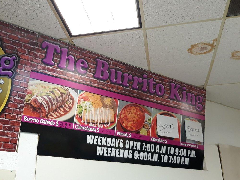 Burrito King, 1301 E Sunset Dr in Bellingham Restaurant menu and reviews
