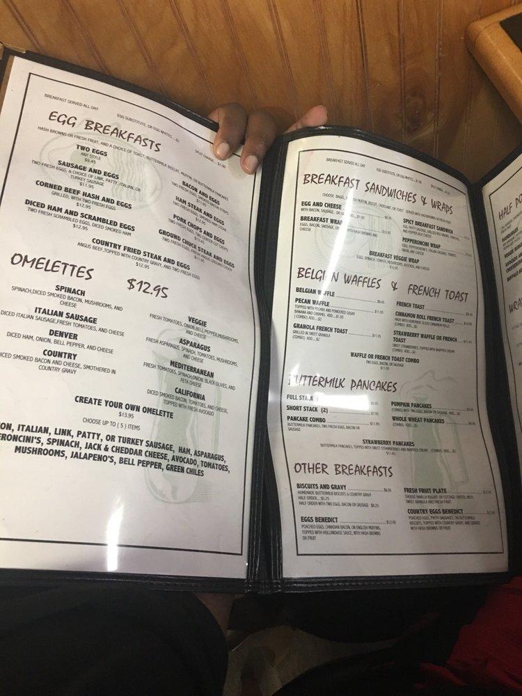 Menu at Cafe and Deli, Santee, Carlton Hills Blvd