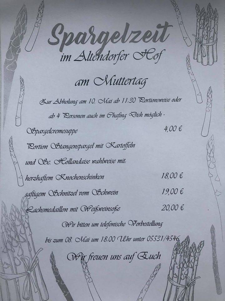 Speisekarte von Altendorfer Hof - Familie Knop restaurant, Holzminden